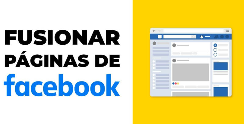 ¿Es posible fusionar dos páginas de Facebook?