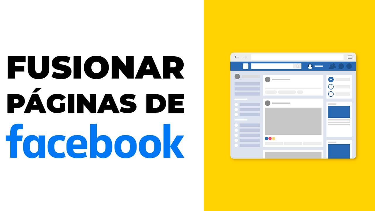 fusionar páginas de facebook