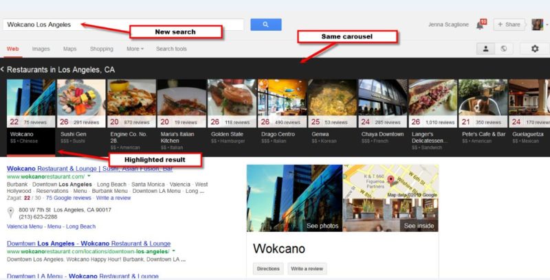 Google Local Carousel Results: qué es y cómo funciona esta herramienta