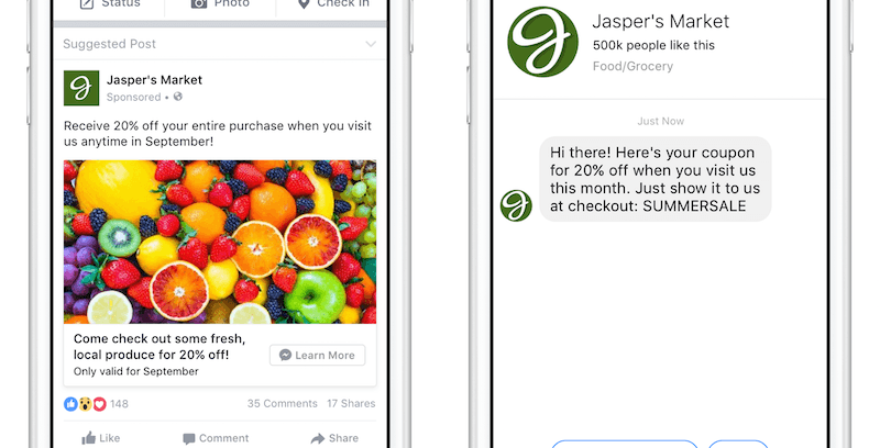 Facebook messenger Ads: cómo funciona