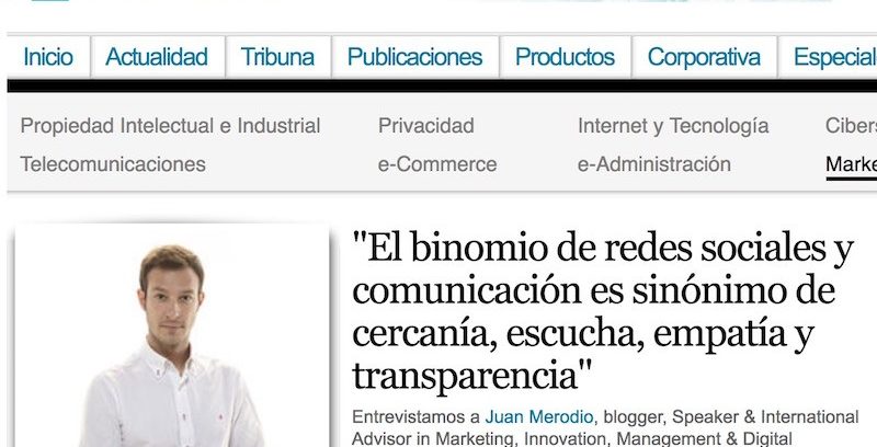 Entrevista: Redes sociales y comunicación, cercanía  y transparencia