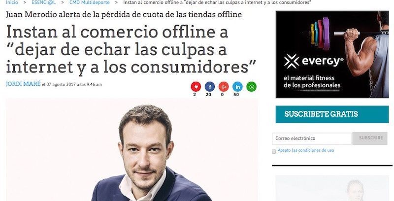 ¿Internet es el culpable de que los comercios vendan menos?