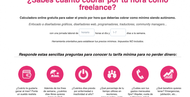 Calcula tus gastos por hora de trabajo