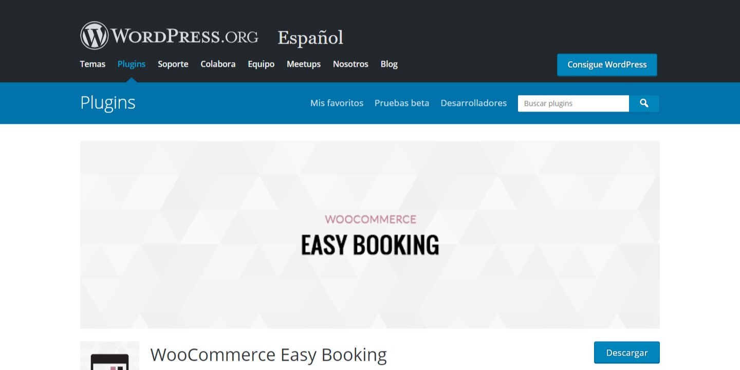 plugin woocommerce bookings