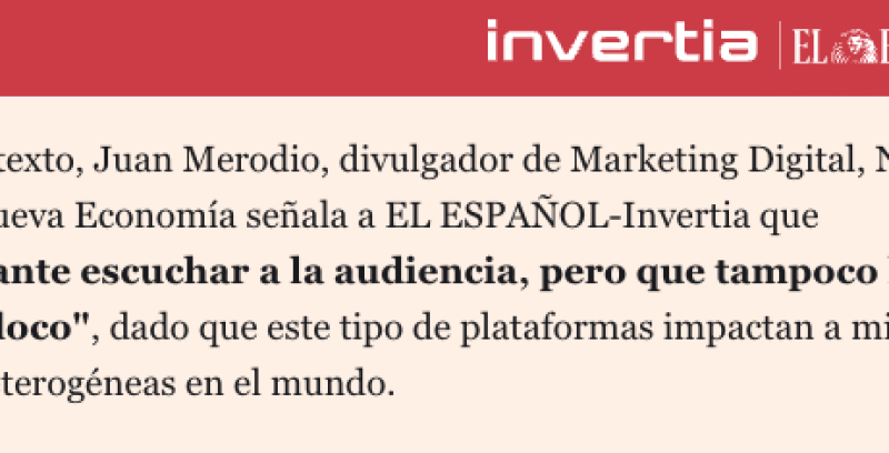 Se desata la guerra por el contenido entre plataformas de streaming como Netflix (Periódico El Español)