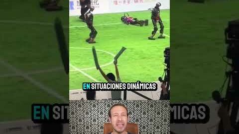 Un partido de fútbol protagonizado por robots