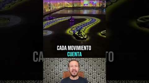 Autos de choque jugando a Snake en la vida real!