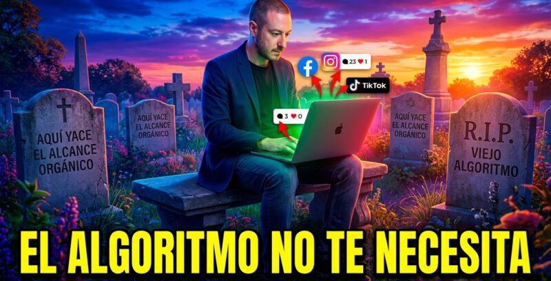 La muerte del alcance orgánico en las redes sociales (lo que funciona en la era de la IA)