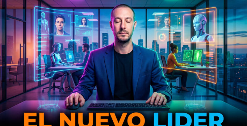 El manager que dirige Humanos y Agentes de Inteligencia Artificial