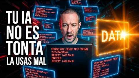 Tu IA es tonta porque tú quieres: El Método DATA