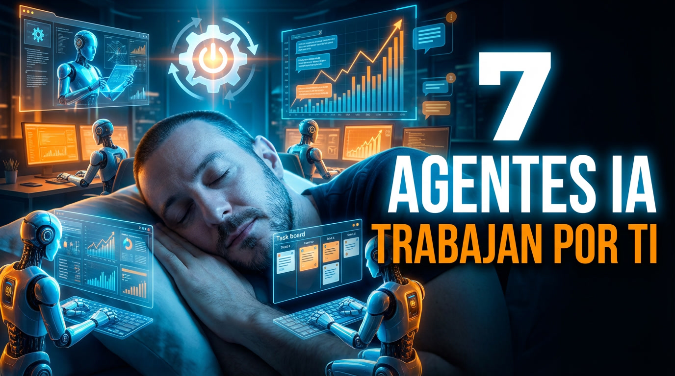 agentes ia trabajan por ti