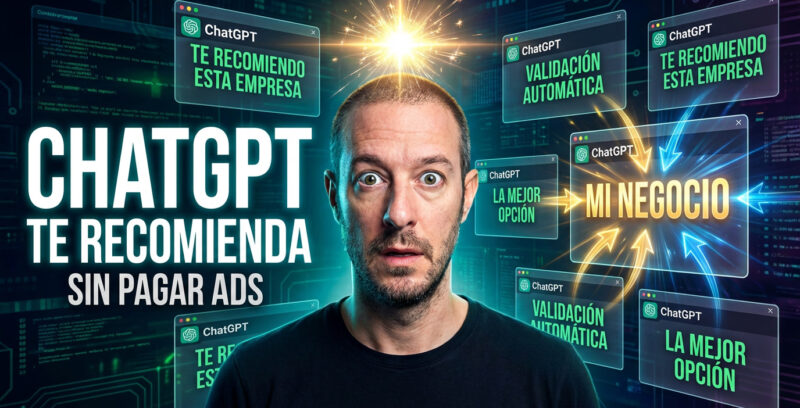Hice esto y ChatGPT empezó a recomendar mi negocio (sin avisar)