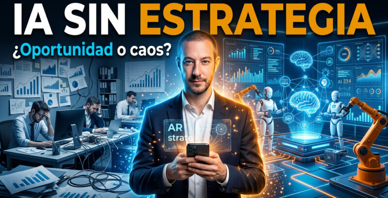 Como creo una estrategia de IA para una empresa