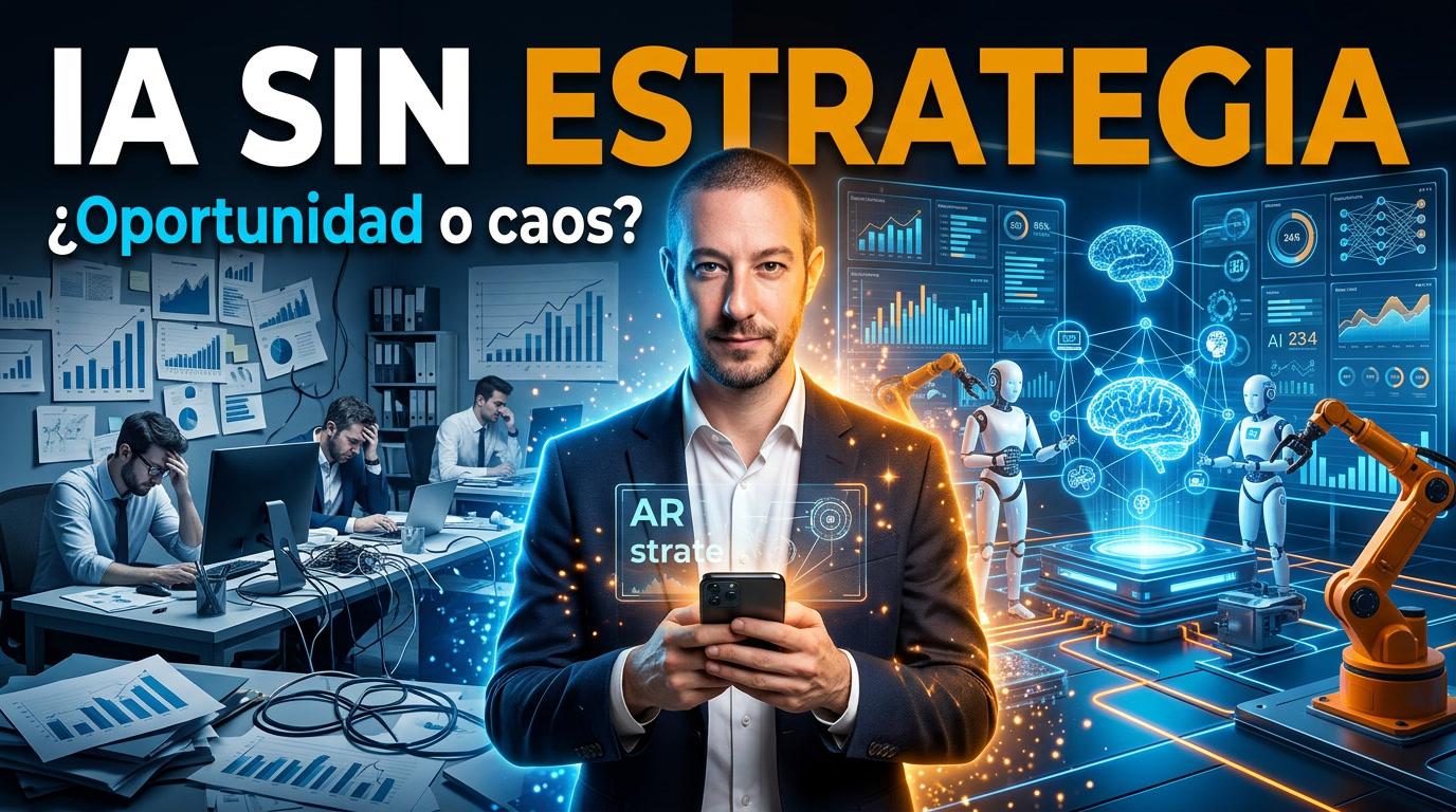 como crear estrategia IA