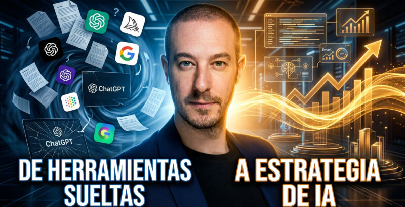 La IA no cambia tu empresa si no sabes hacia dónde correr