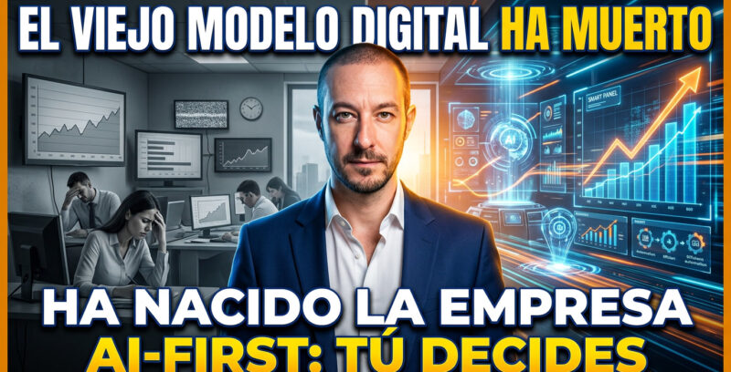 La transformación digital ya no basta: ahora toca pensar AI-first