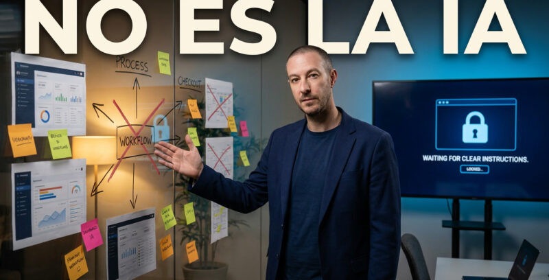 La IA no falla: fallan tus procesos
