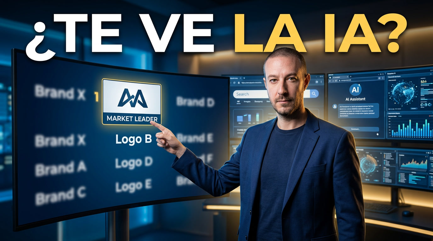 La IA ya elige qué marcas ganan visibilidad