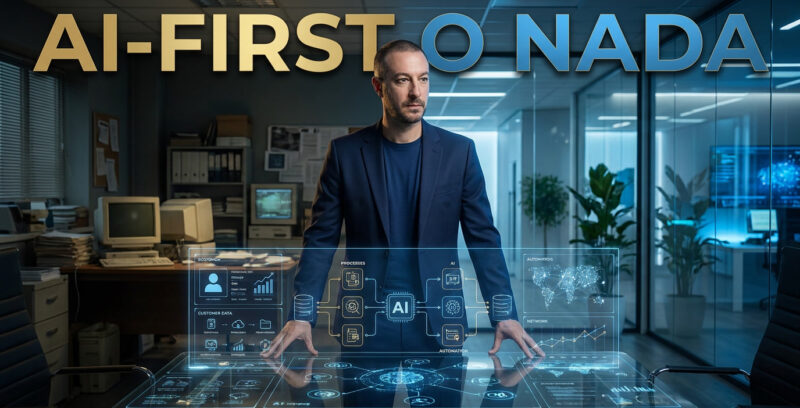 Más allá de la transformación digital (la revolución de los negocios AI-first)