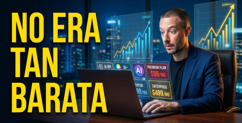 La IA que usas hoy está subvencionada y eso se va a acabar